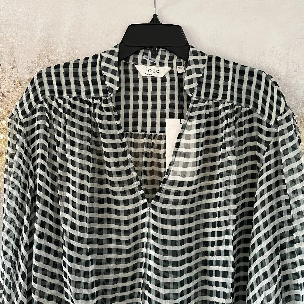 Joie Silk Lasha Blouse (NWT) - Picture 4 of 15